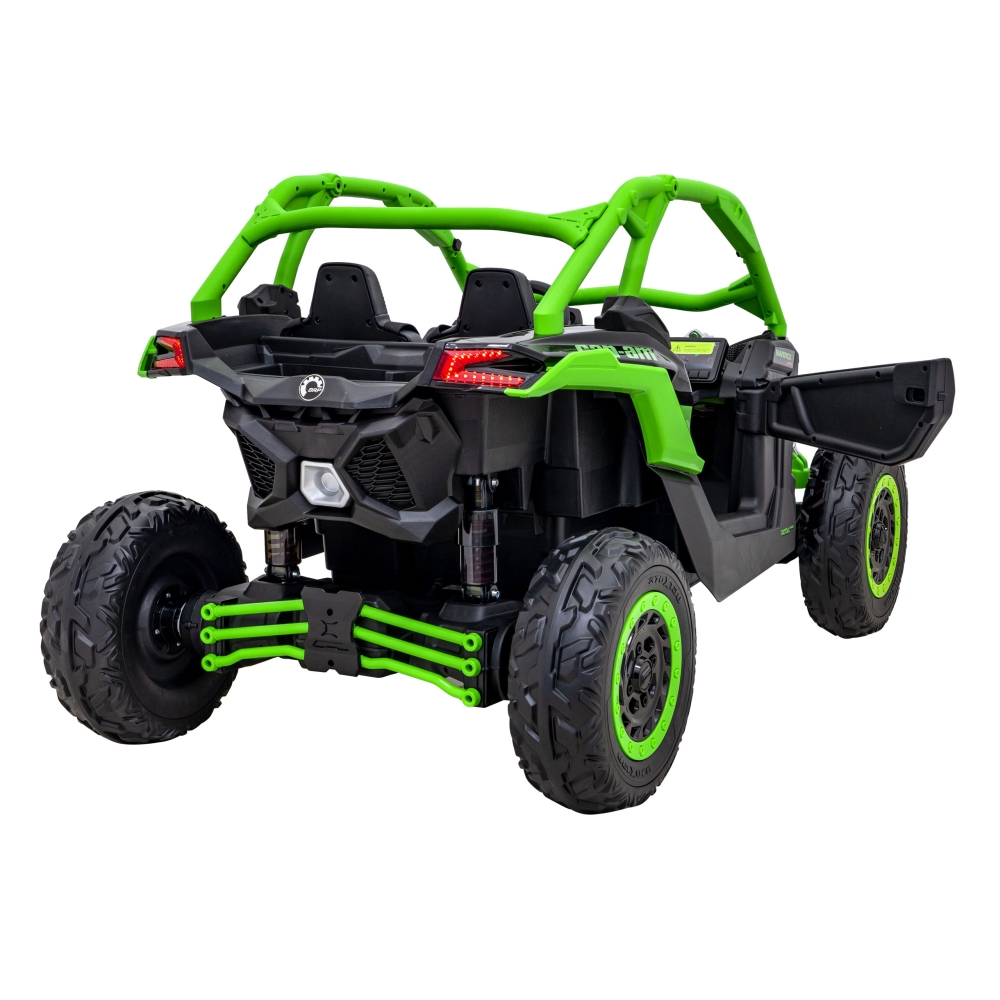Elektrinis Buggy Maverick Turbo RR, Green-Elektromobiliai vaikams, Keturračiai ir bagiai-e-vaikas