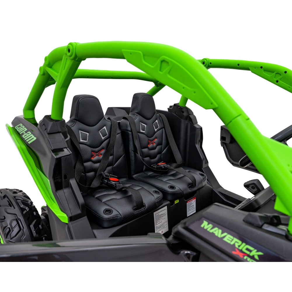Elektrinis Buggy Maverick Turbo RR, Green-Elektromobiliai vaikams, Keturračiai ir bagiai-e-vaikas