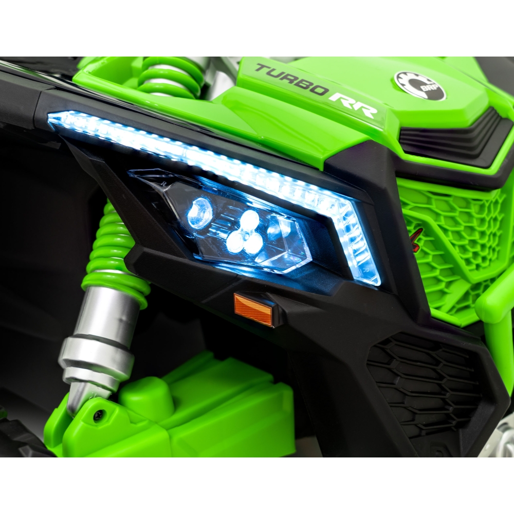 Elektrinis Buggy Maverick Turbo RR, Green-Elektromobiliai vaikams, Keturračiai ir bagiai-e-vaikas