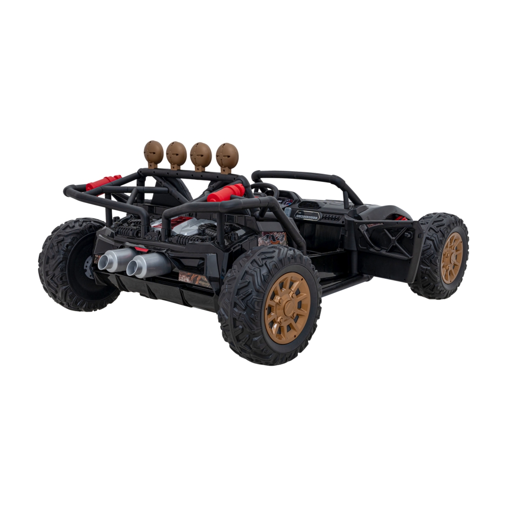 Elektrinis Buggy Racing 5, Black-Elektromobiliai vaikams, Keturračiai ir bagiai-e-vaikas