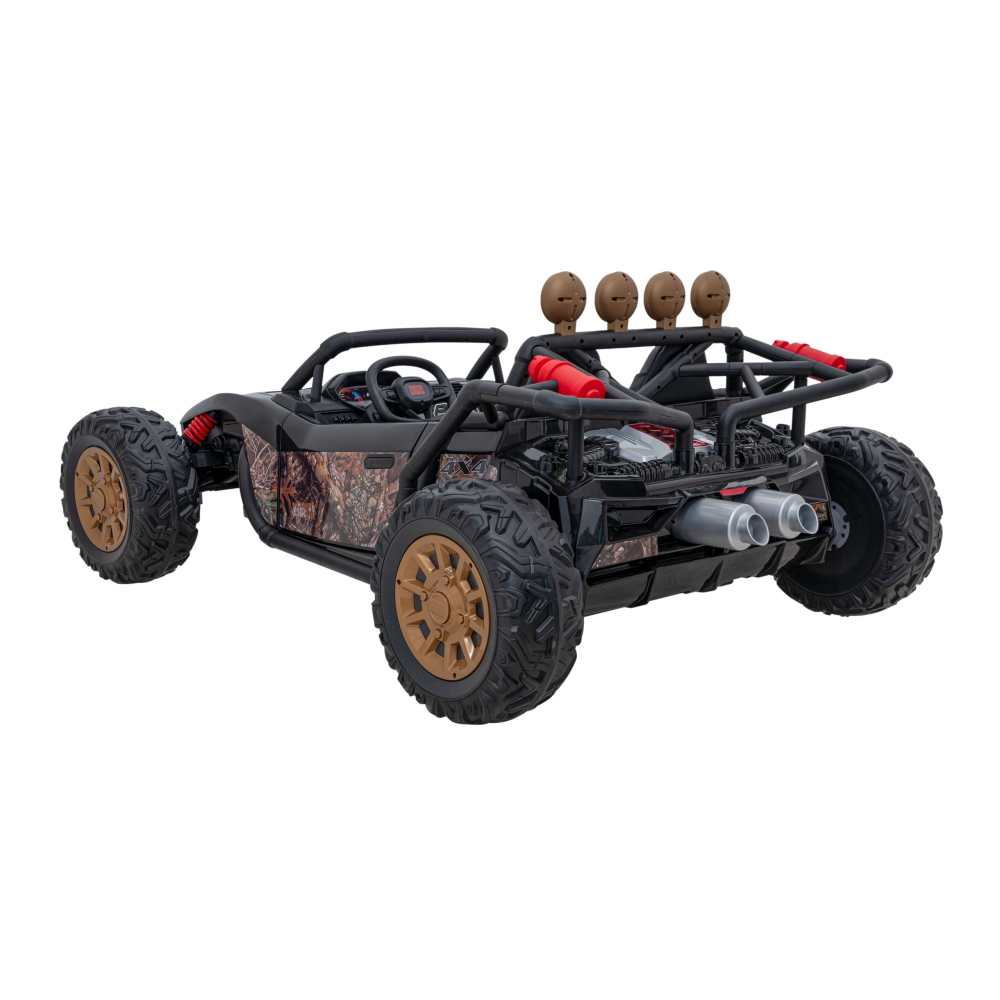 Elektrinis Buggy Racing 5, Black-Elektromobiliai vaikams, Keturračiai ir bagiai-e-vaikas