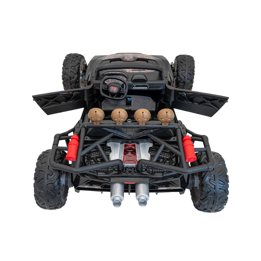Elektrinis Buggy Racing 5, Black-Elektromobiliai vaikams, Keturračiai ir bagiai-e-vaikas