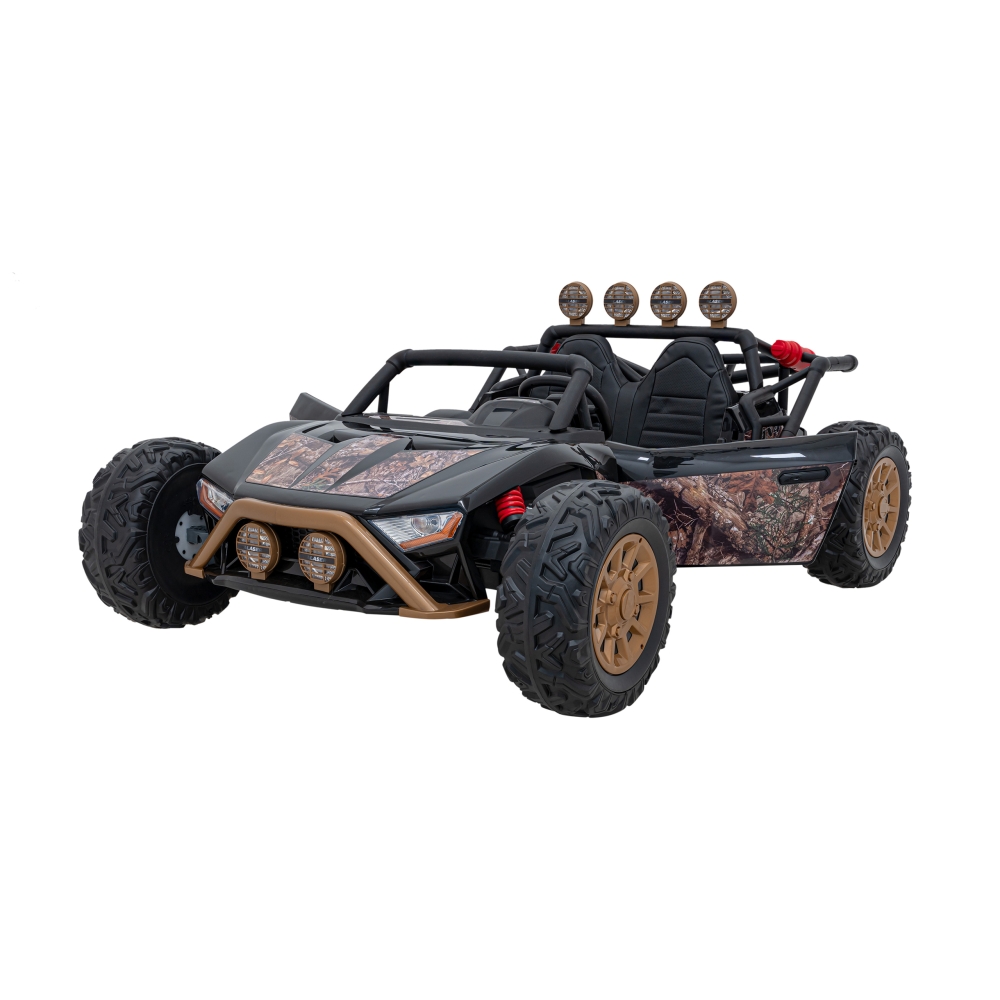 Elektrinis Buggy Racing 5, Black-Elektromobiliai vaikams, Keturračiai ir bagiai-e-vaikas