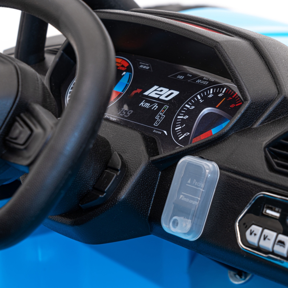Elektrinis Buggy Racing 5, Blue-Elektromobiliai vaikams, Keturračiai ir bagiai-e-vaikas