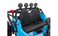 Auto Buggy Racing 5 na akumulator dla dzieci Niebieski + Silniki 2x200W + Pilot + Audio LED + Wolny Start