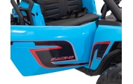 Auto Buggy Racing 5 na akumulator dla dzieci Niebieski + Silniki 2x200W + Pilot + Audio LED + Wolny Start