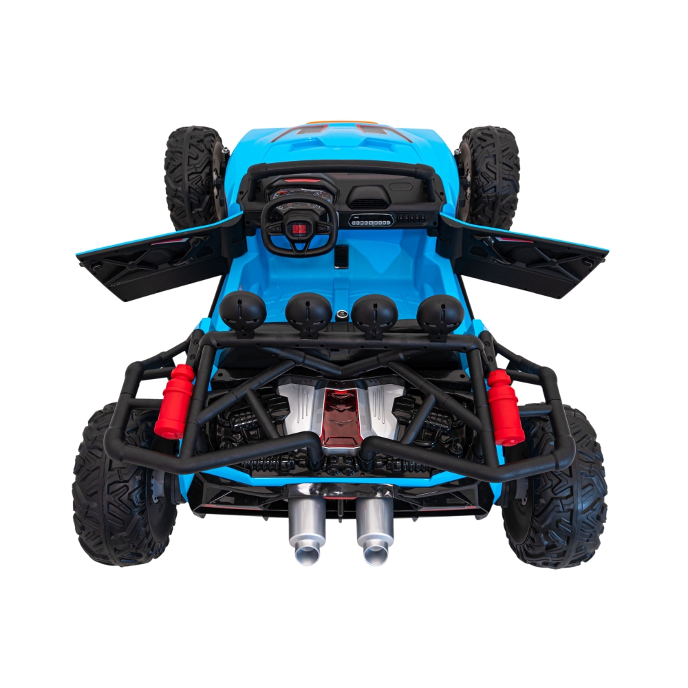 Elektrinis Buggy Racing 5, Blue-Elektromobiliai vaikams, Keturračiai ir bagiai-e-vaikas