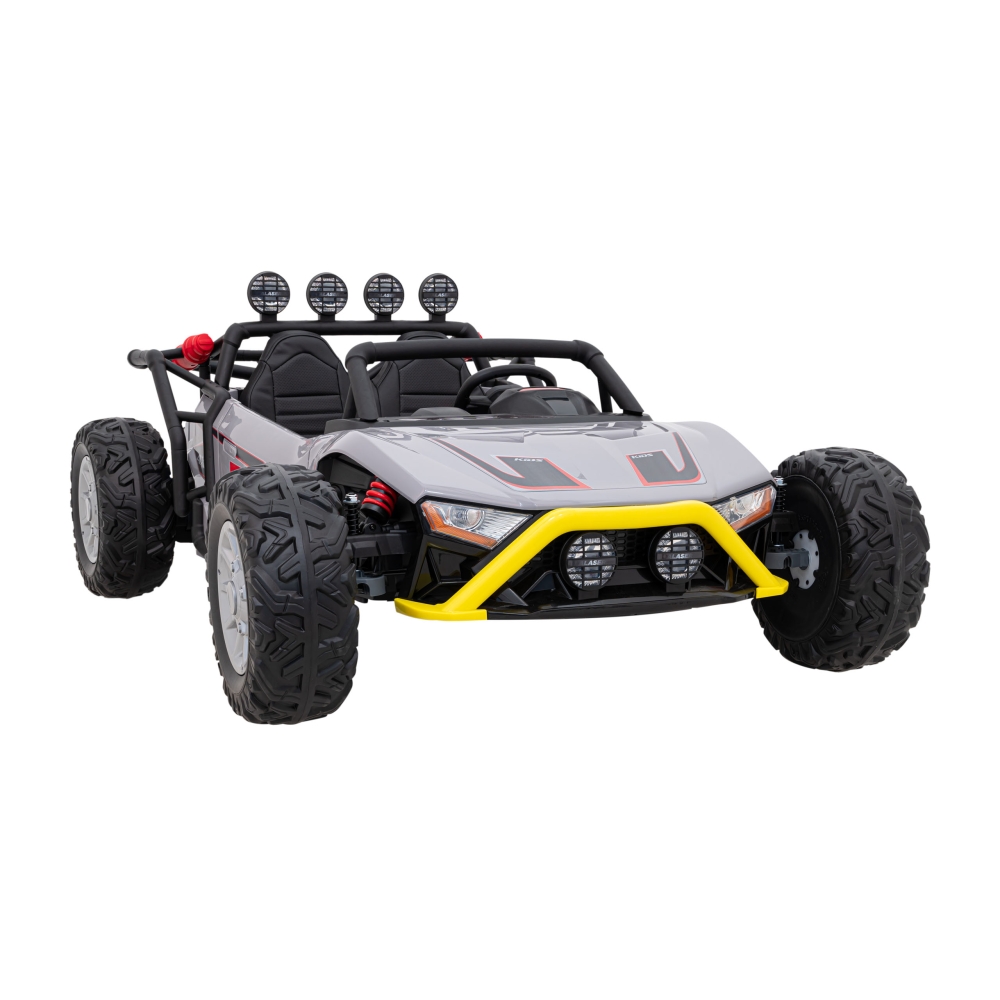 Elektrinis Buggy Racing 5, Grey-Elektromobiliai vaikams, Keturračiai ir bagiai-e-vaikas