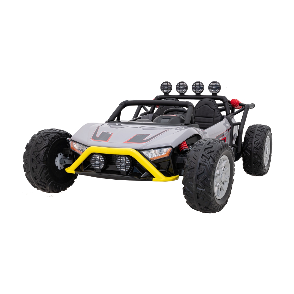 Elektrinis Buggy Racing 5, Grey-Elektromobiliai vaikams, Keturračiai ir bagiai-e-vaikas