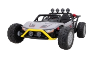 Auto Buggy Racing 5 na akumulator dla dzieci +3. Szary + Silniki 2x200W + Pilot + Wolny Start