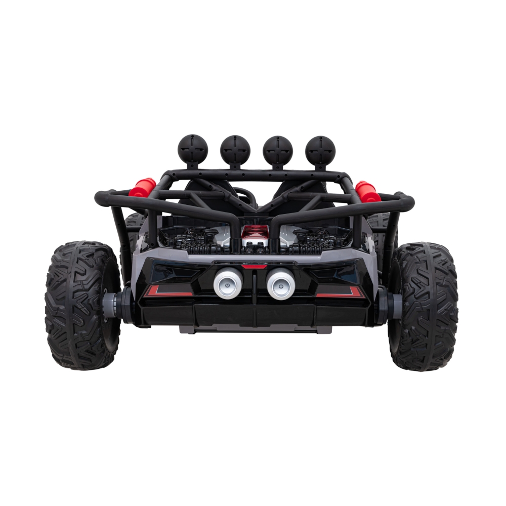 Elektrinis Buggy Racing 5, Grey-Elektromobiliai vaikams, Keturračiai ir bagiai-e-vaikas