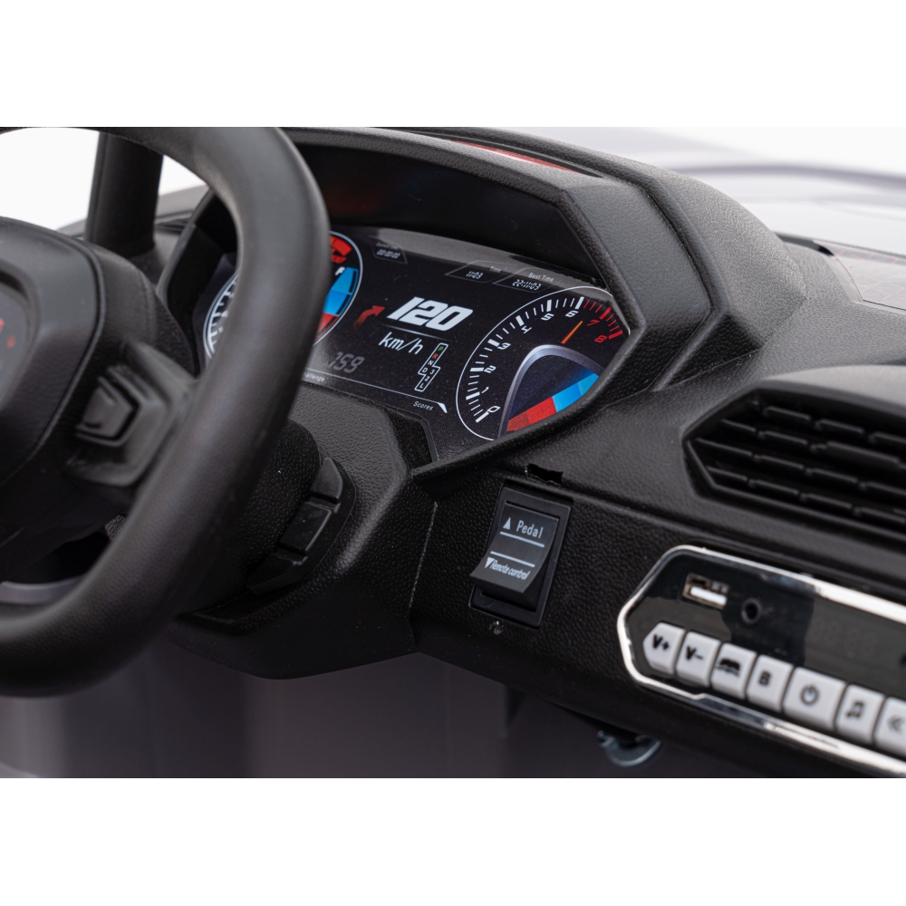 Elektrinis Buggy Racing 5, Grey-Elektromobiliai vaikams, Keturračiai ir bagiai-e-vaikas