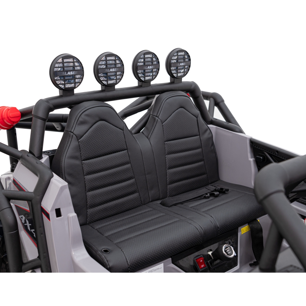 Elektrinis Buggy Racing 5, Grey-Elektromobiliai vaikams, Keturračiai ir bagiai-e-vaikas