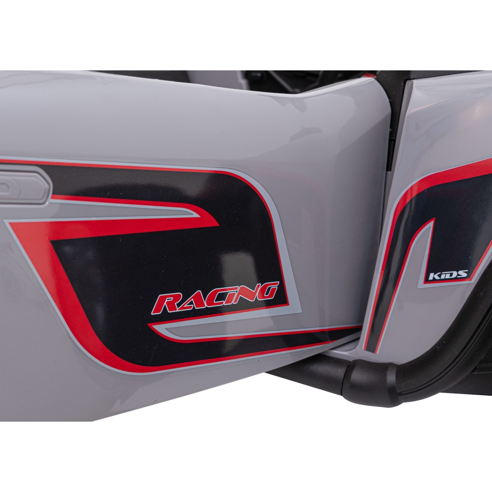 Elektrinis Buggy Racing 5, Grey-Elektromobiliai vaikams, Keturračiai ir bagiai-e-vaikas