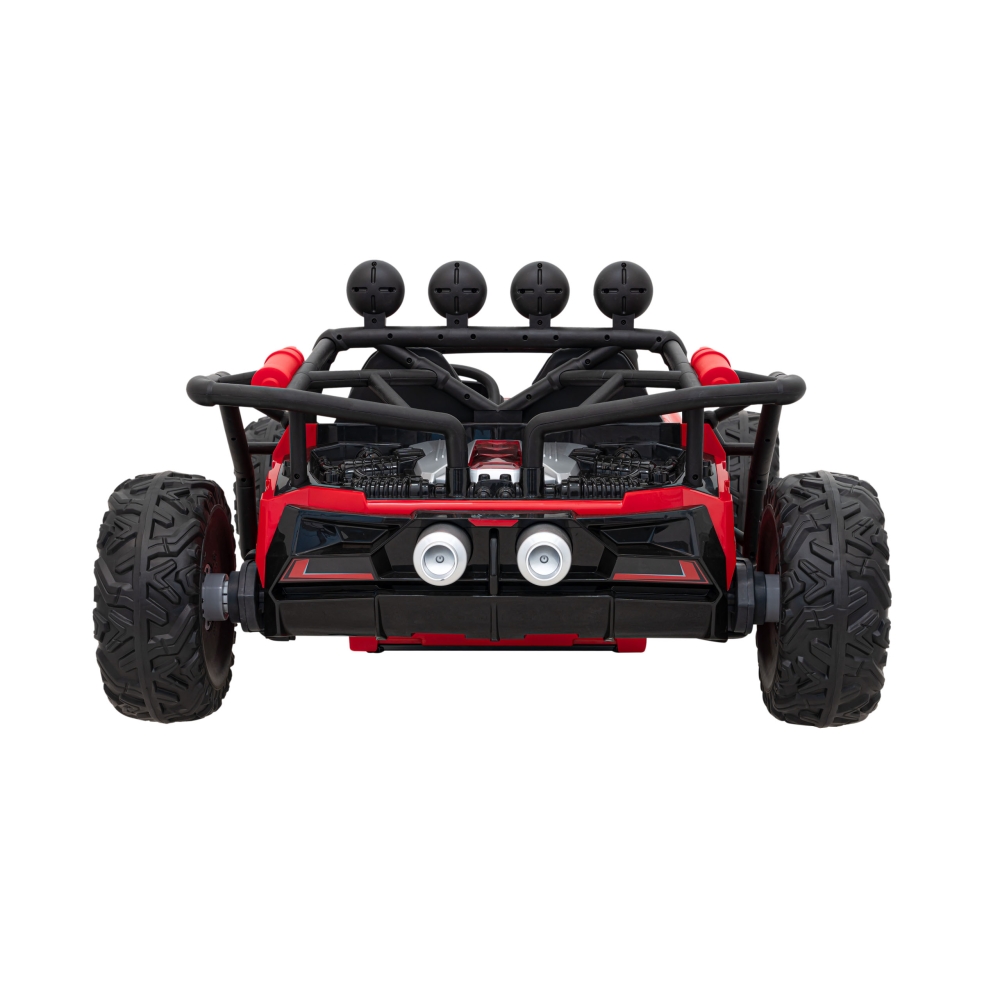 Auto Buggy Racing 5 na akumulator dla dzieci Czerwony + Silniki 2x200W + Pilot + Audio LED + Wolny Start
