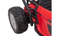 Auto Buggy Racing 5 na akumulator dla dzieci Czerwony + Silniki 2x200W + Pilot + Audio LED + Wolny Start