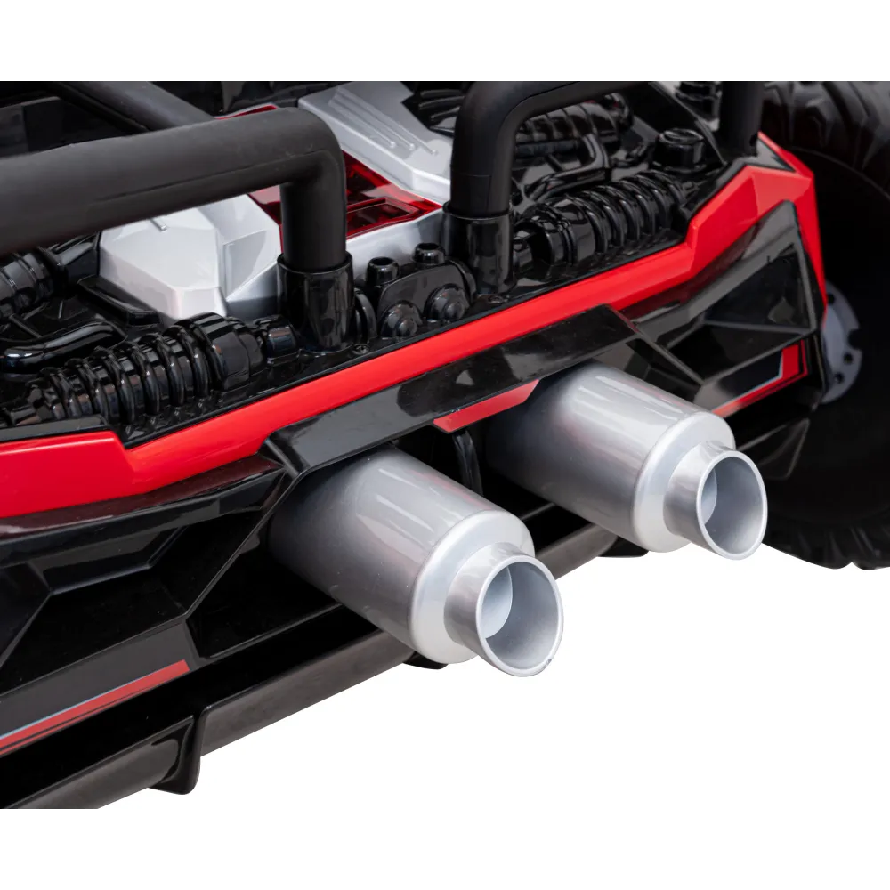 Elektrinis Buggy Racing 5, Red-Elektromobiliai vaikams, Keturračiai ir bagiai-e-vaikas