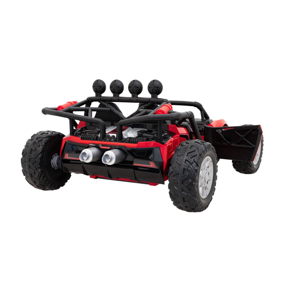 Elektrinis Buggy Racing 5, Red-Elektromobiliai vaikams, Keturračiai ir bagiai-e-vaikas