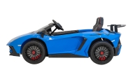 Dvivietis elektromobilis Lamborghini Aventador SV, Blue-Elektromobiliai vaikams, Mašinos-e-vaikas