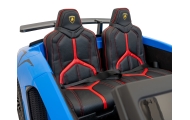 Dvivietis elektromobilis Lamborghini Aventador SV, Blue-Elektromobiliai vaikams, Mašinos-e-vaikas