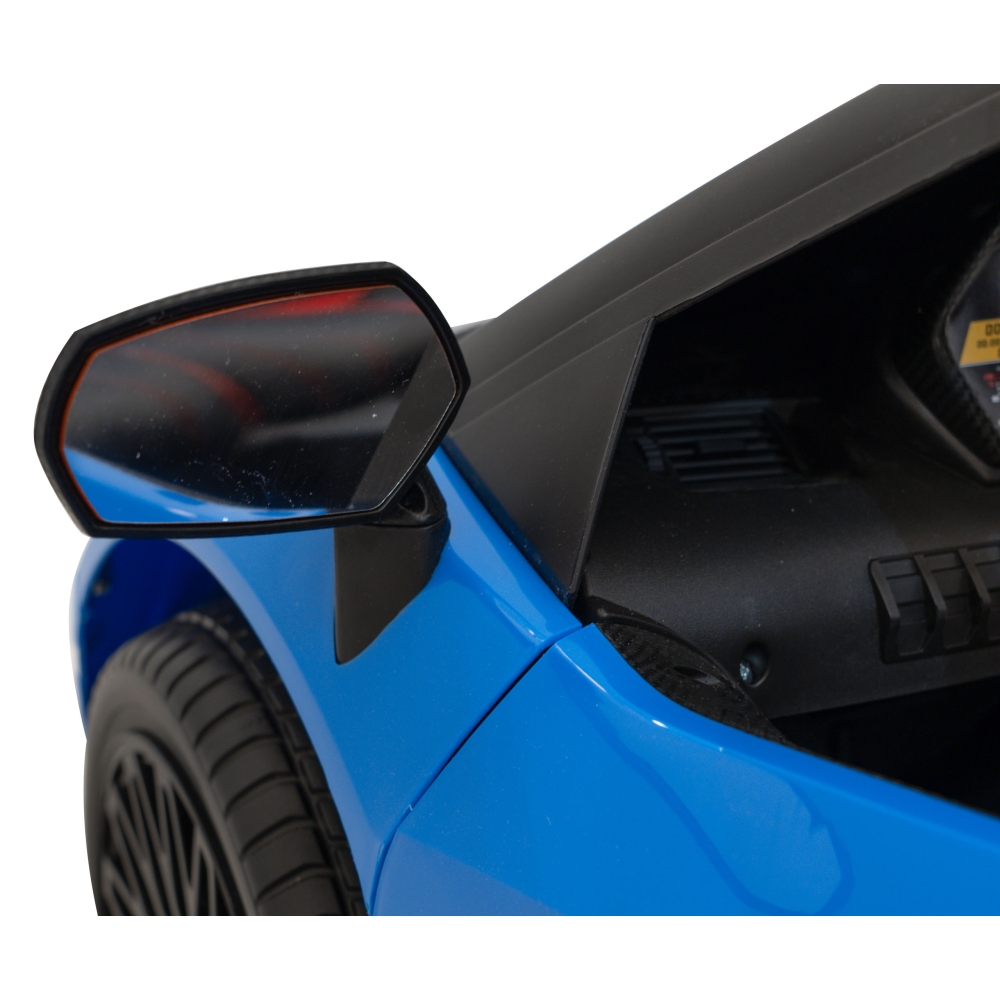 Dvivietis elektromobilis Lamborghini Aventador SV, Blue-Elektromobiliai vaikams, Mašinos-e-vaikas