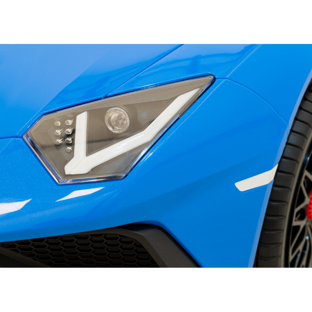 Dvivietis elektromobilis Lamborghini Aventador SV, Blue-Elektromobiliai vaikams, Mašinos-e-vaikas