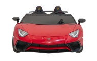 Dvivietis elektromobilis Lamborghini Aventador SV, Red-Elektromobiliai vaikams, Mašinos-e-vaikas