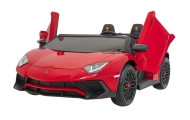 Dvivietis elektromobilis Lamborghini Aventador SV, Red-Elektromobiliai vaikams, Mašinos-e-vaikas