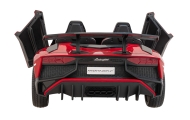 Pojazd Lamborghini Aventador SV Czerwony