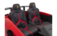Dvivietis elektromobilis Lamborghini Aventador SV, Red-Elektromobiliai vaikams, Mašinos-e-vaikas