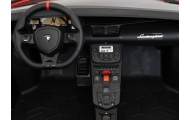 Dvivietis elektromobilis Lamborghini Aventador SV, Red-Elektromobiliai vaikams, Mašinos-e-vaikas