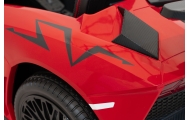 Dvivietis elektromobilis Lamborghini Aventador SV, Red-Elektromobiliai vaikams, Mašinos-e-vaikas