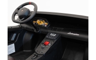 Dvivietis elektromobilis Lamborghini Aventador SV, White-Elektromobiliai vaikams, Mašinos-e-vaikas