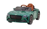 Autko Bentley Bacalar na akumulator dla dzieci Zielony + Pilot + EVA + Wolny Start + Audio LED