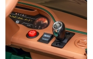 Autko Bentley Bacalar na akumulator dla dzieci Zielony + Pilot + EVA + Wolny Start + Audio LED