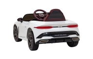 Autko Bentley Bacalar na akumulator dla dzieci Biały + Pilot + EVA + Wolny Start + Audio LED