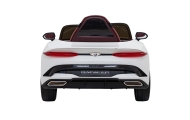 Autko Bentley Bacalar na akumulator dla dzieci Biały + Pilot + EVA + Wolny Start + Audio LED