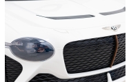 Autko Bentley Bacalar na akumulator dla dzieci Biały + Pilot + EVA + Wolny Start + Audio LED