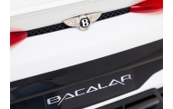 Autko Bentley Bacalar na akumulator dla dzieci Biały + Pilot + EVA + Wolny Start + Audio LED