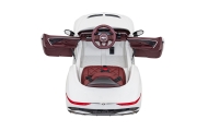 Elektromobilis Bentley Bacalar, White-Elektromobiliai vaikams, Mašinos-e-vaikas