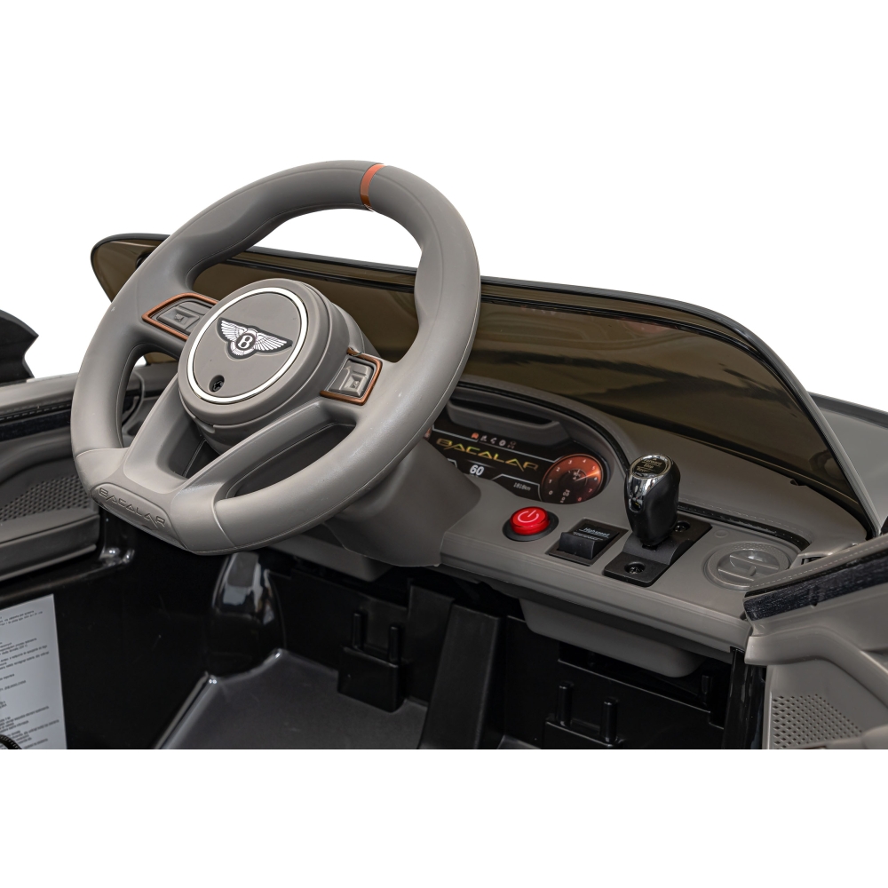 Elektromobilis Bentley Bacalar, Black-Elektromobiliai vaikams, Mašinos-e-vaikas