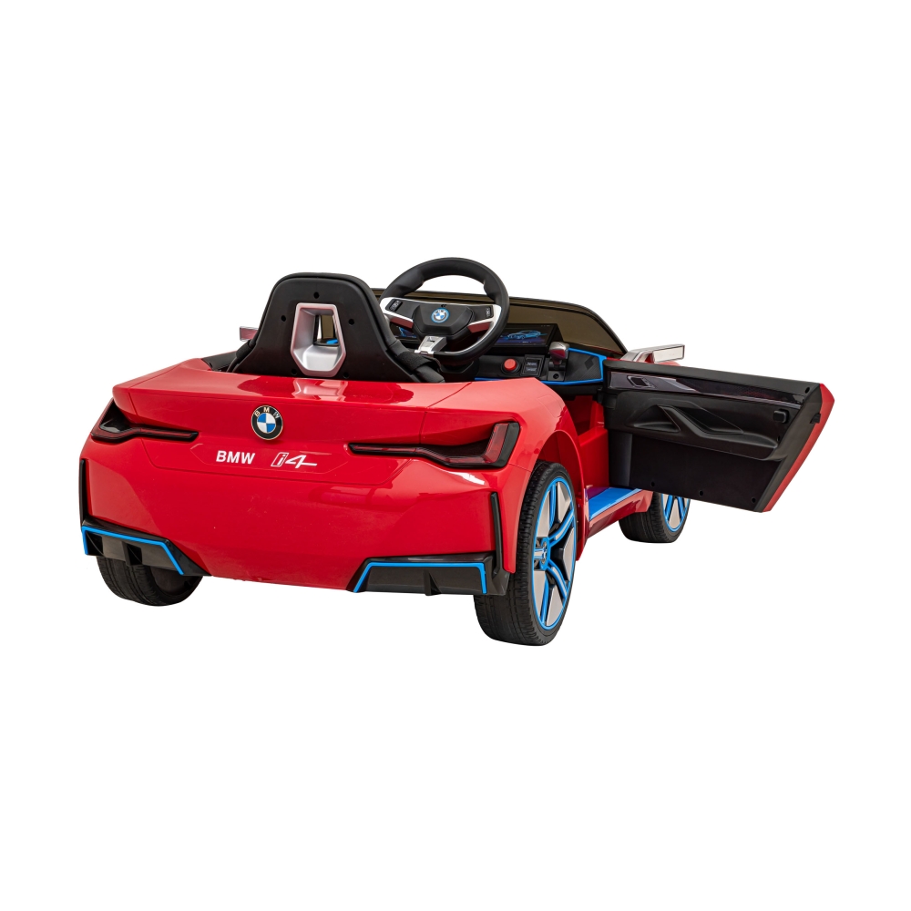 Elektromobilis BMW i4, Red-Elektromobiliai vaikams, Mašinos-e-vaikas