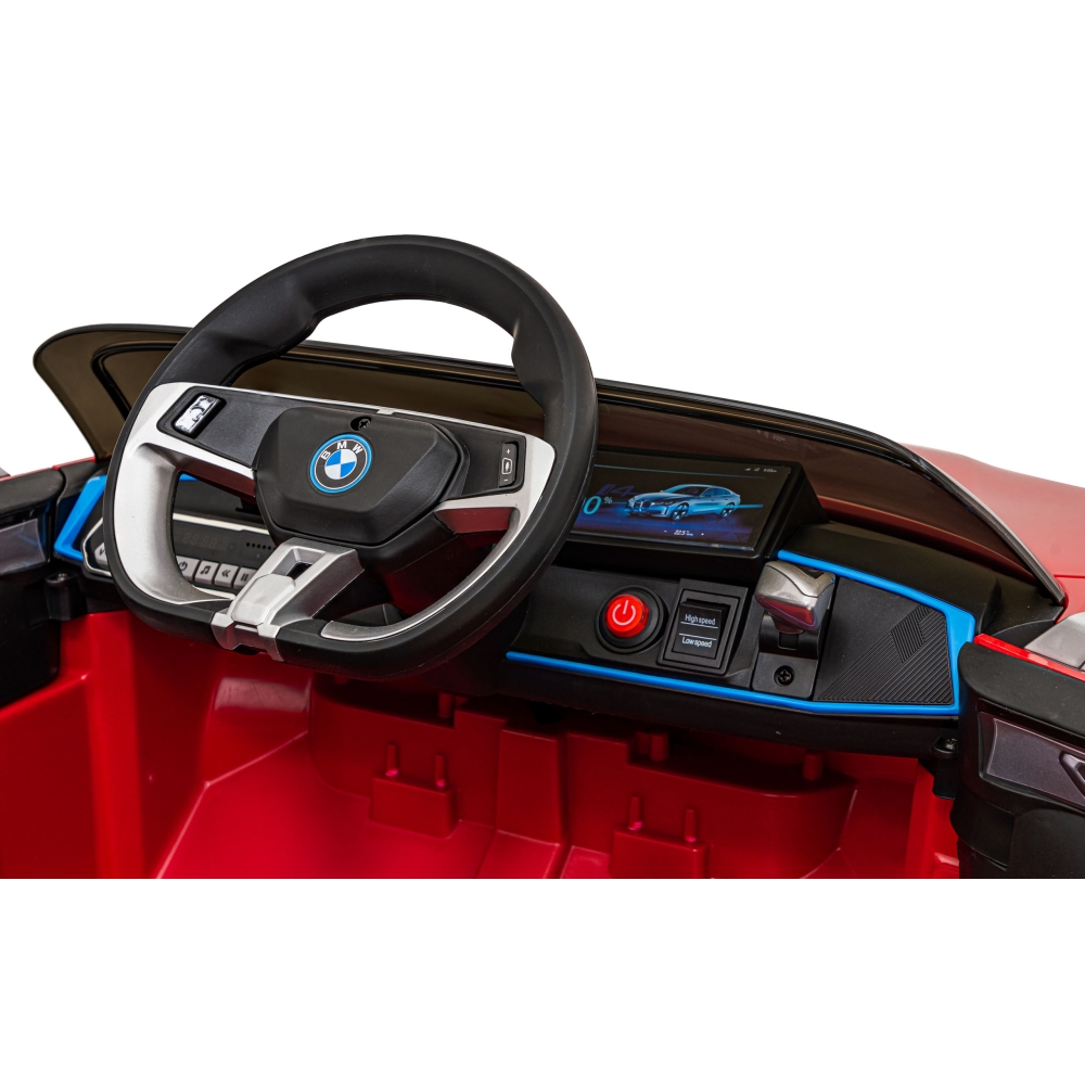 Elektromobilis BMW i4, Red-Elektromobiliai vaikams, Mašinos-e-vaikas