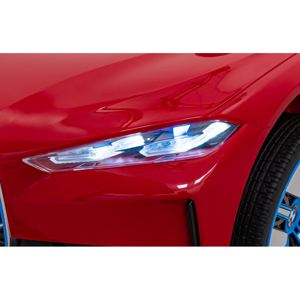Elektromobilis BMW i4, Red-Elektromobiliai vaikams, Mašinos-e-vaikas