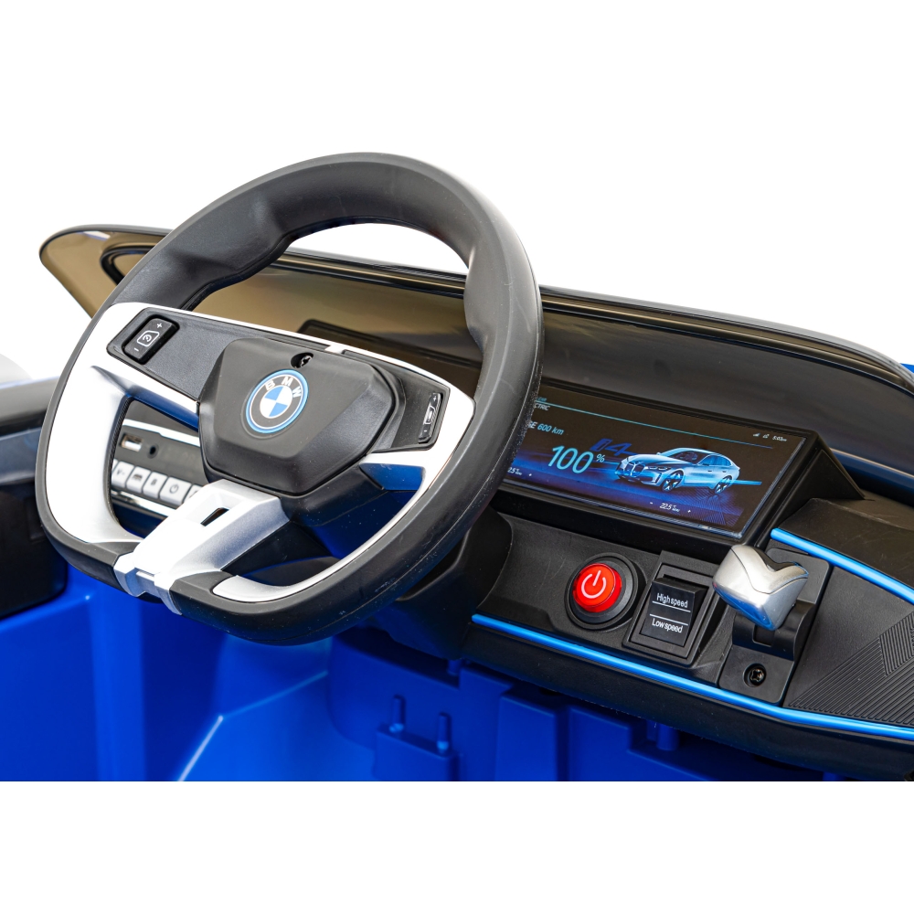 Elektromobilis BMW i4, Blue-Elektromobiliai vaikams, Mašinos-e-vaikas