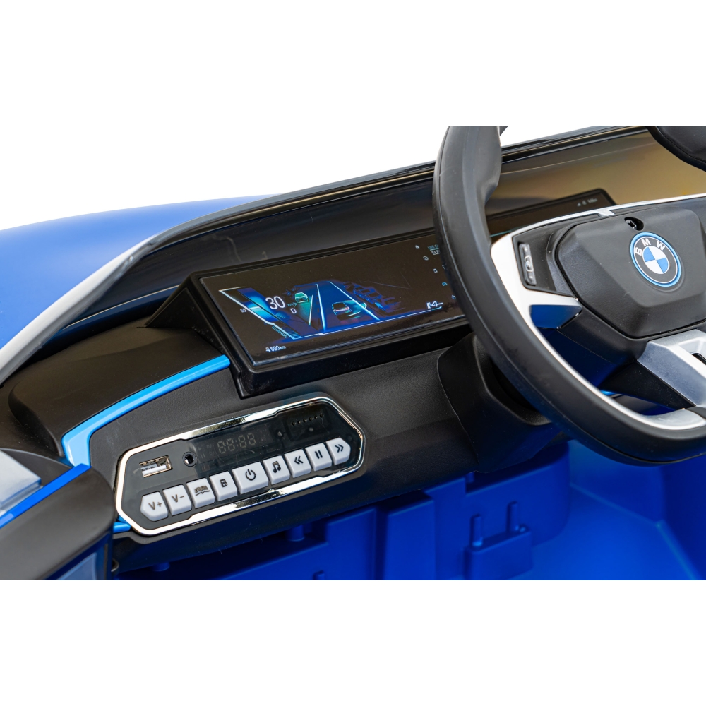 Elektromobilis BMW i4, Blue-Elektromobiliai vaikams, Mašinos-e-vaikas