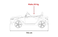 Autko BMW i4 na akumulator dla dzieci Złoty + Wolny Start + EVA + Ekoskóra + Audio LED + Pilot