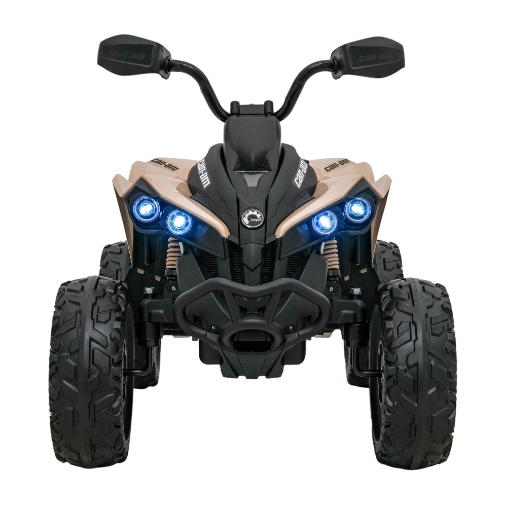 Elektrinis keturratis Maverick ATV, Chaki-Elektromobiliai vaikams, Keturračiai ir bagiai-e-vaikas