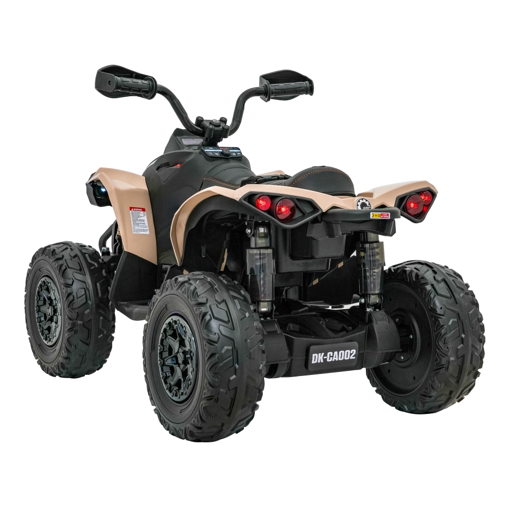 Elektrinis keturratis Maverick ATV, Chaki-Elektromobiliai vaikams, Keturračiai ir bagiai-e-vaikas