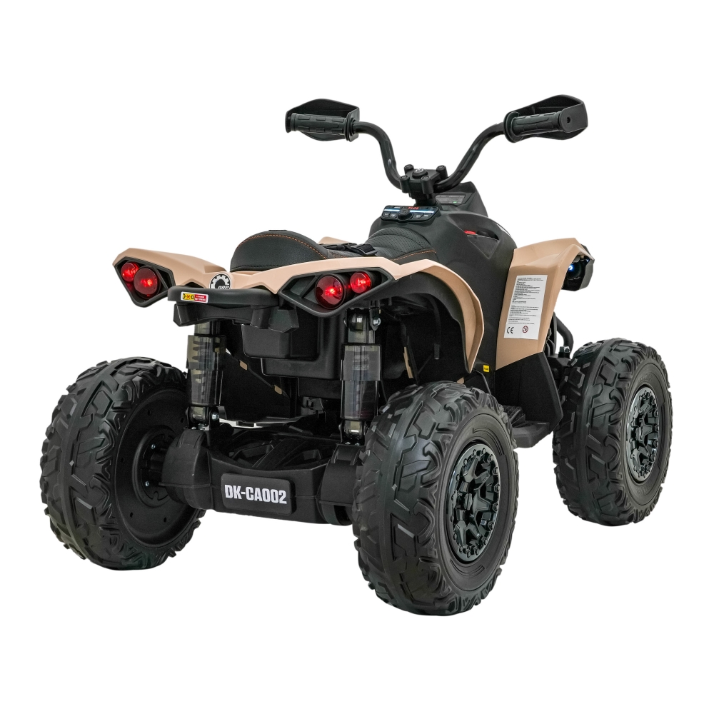 Elektrinis keturratis Maverick ATV, Chaki-Elektromobiliai vaikams, Keturračiai ir bagiai-e-vaikas